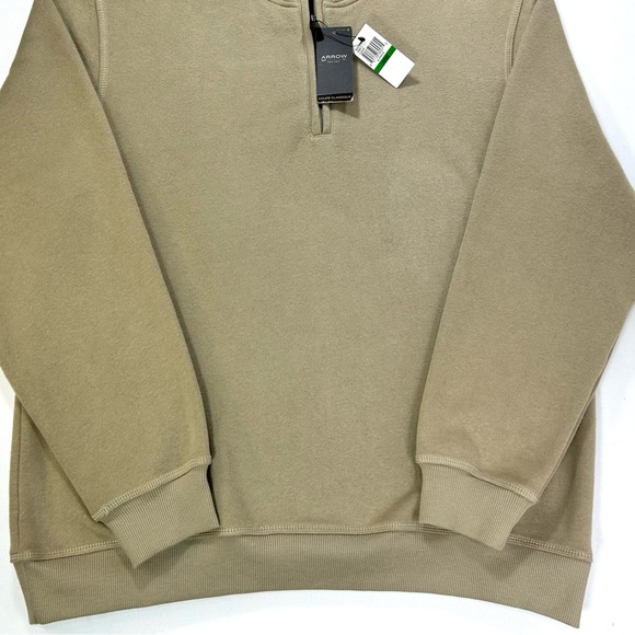 NWT Arrow Quarter Zip Fleece Pullover Size Large Men’s - Picture 3 of 9